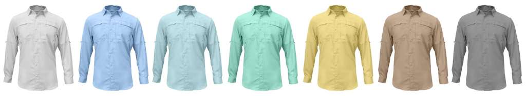 Custom-fishing-shirt-button-collar-vented-Long-sleeve