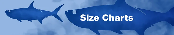 Link to size charts for men, women, youth and toddler.